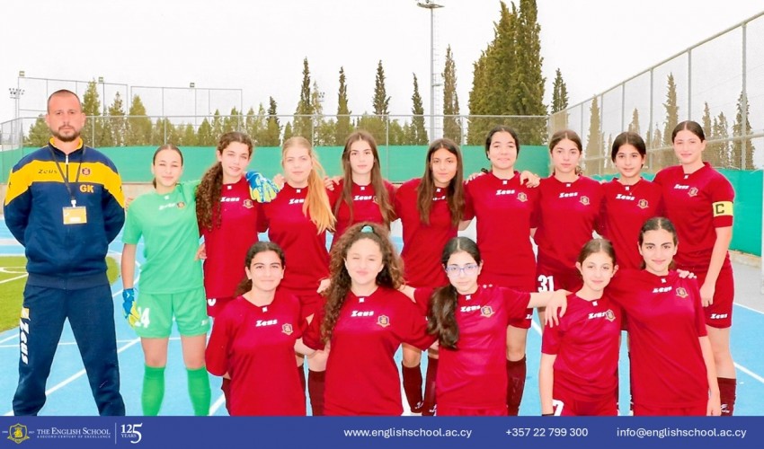 The English School Girls' Football Team Shines in Busy Easter Period